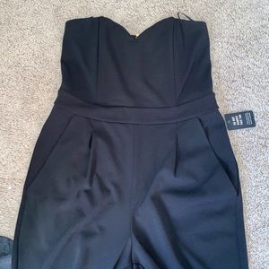 Strapless express jumpsuit